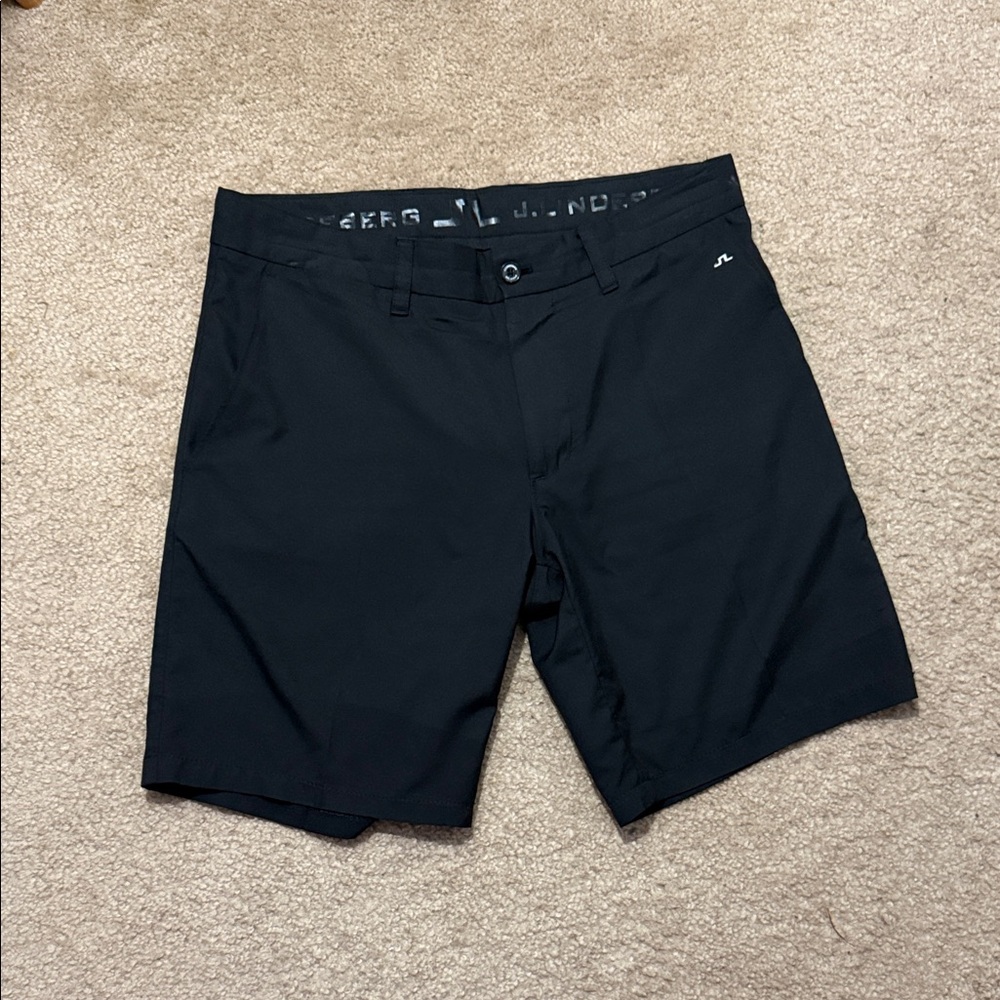 J.Lindeberg Men's Classic Black Shorts